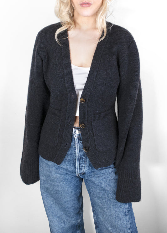 Khaite Scarlet Cashmere Cardigan