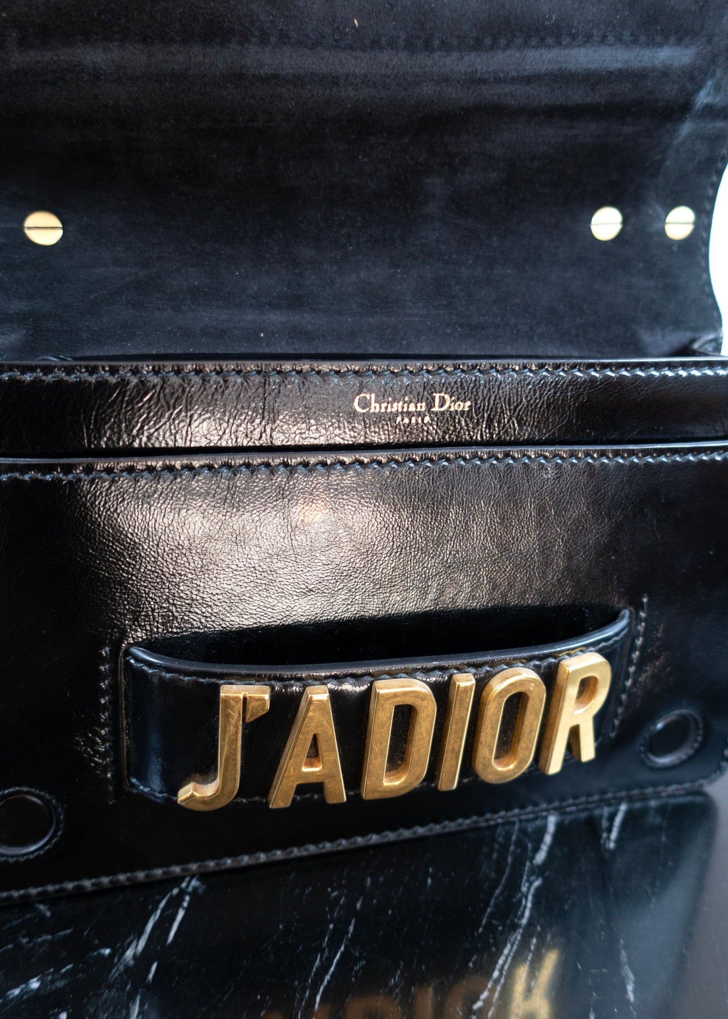 Christian Dior J'Adior Leather Crossbody Bag