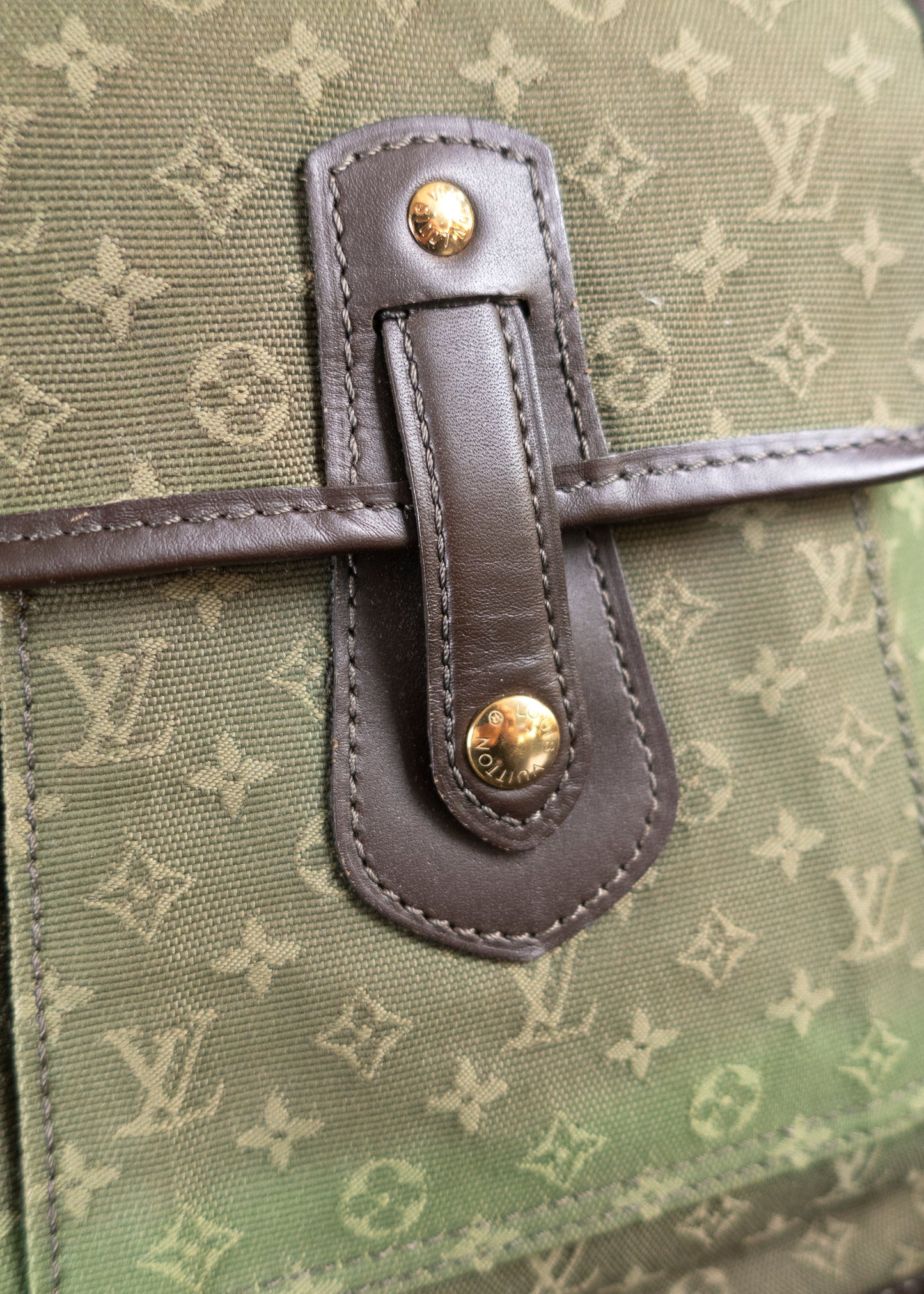 Louis Vuitton Monogram Mini Lin Mary Kate Besace