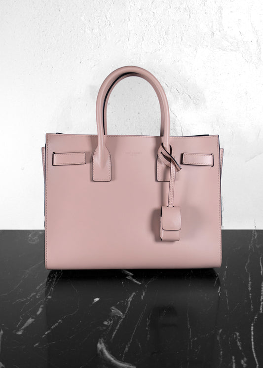 Saint Laurent Pink Baby Sac De Jour Tote