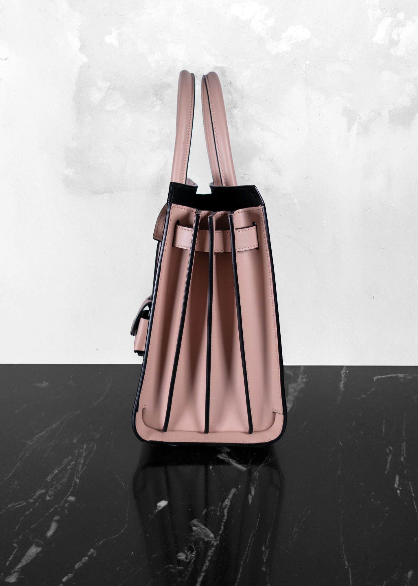 Saint Laurent Pink Baby Sac De Jour Tote