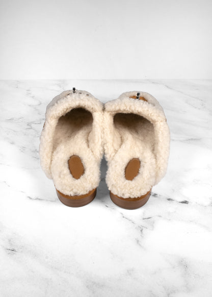 Hermès Oz Suede Mules