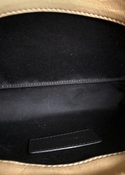 Saint Laurent 2021 Small LouLou Shearling Puffer Clutch