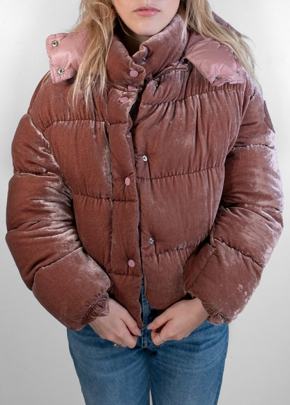 Moncler Velvet Down Jacket