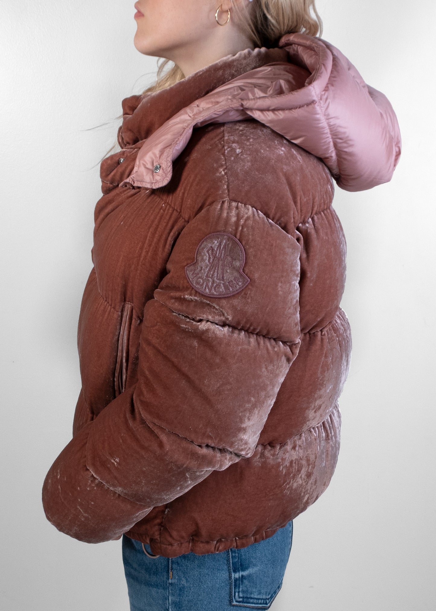 Moncler Velvet Down Jacket