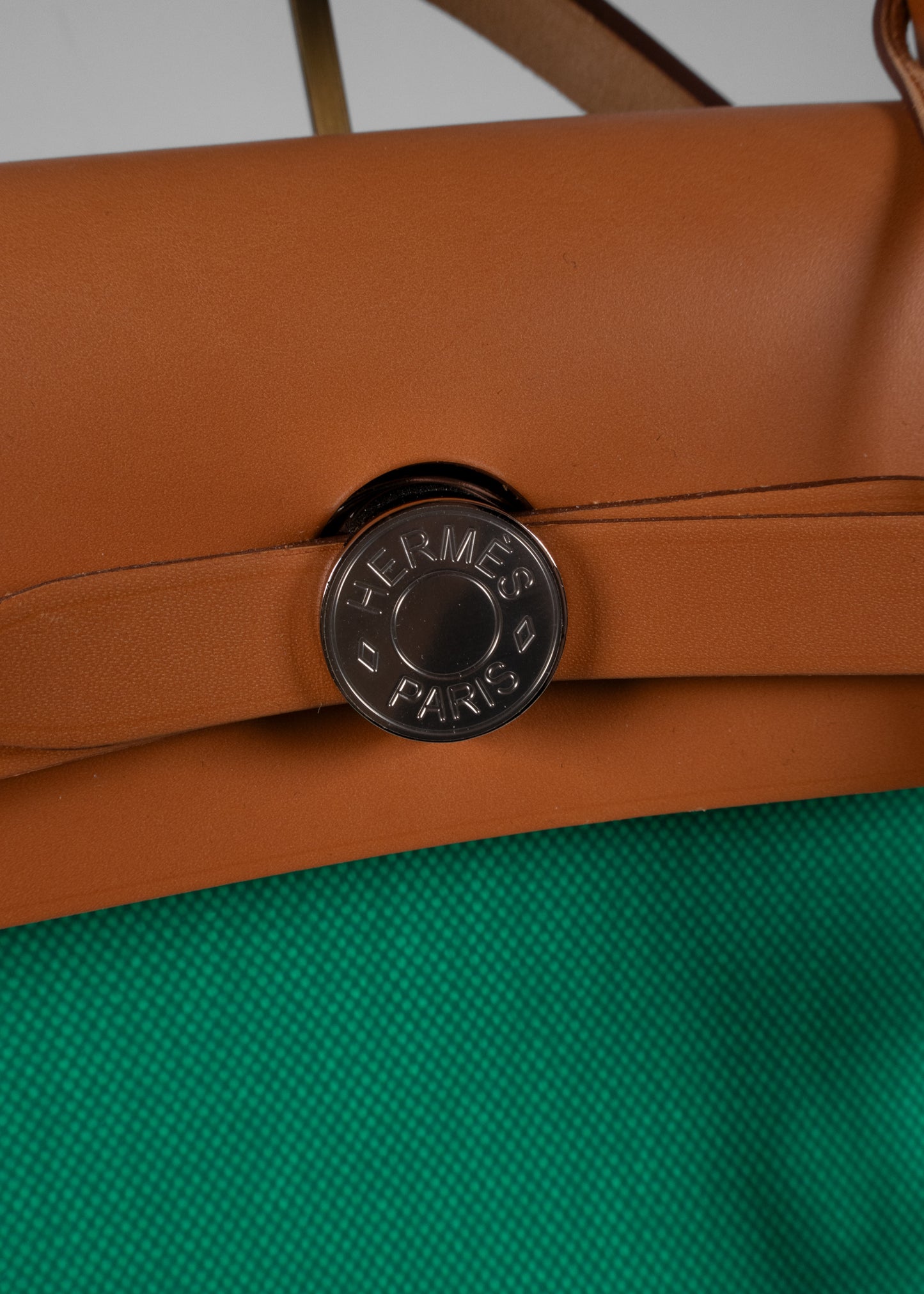 Hermès Toile Officier Herbag Zip 31