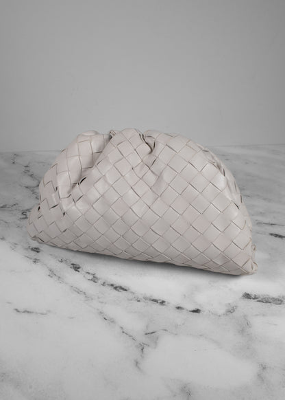 Bottega Veneta Nappa Maxi Intreccio The Pouch Oversized Clutch