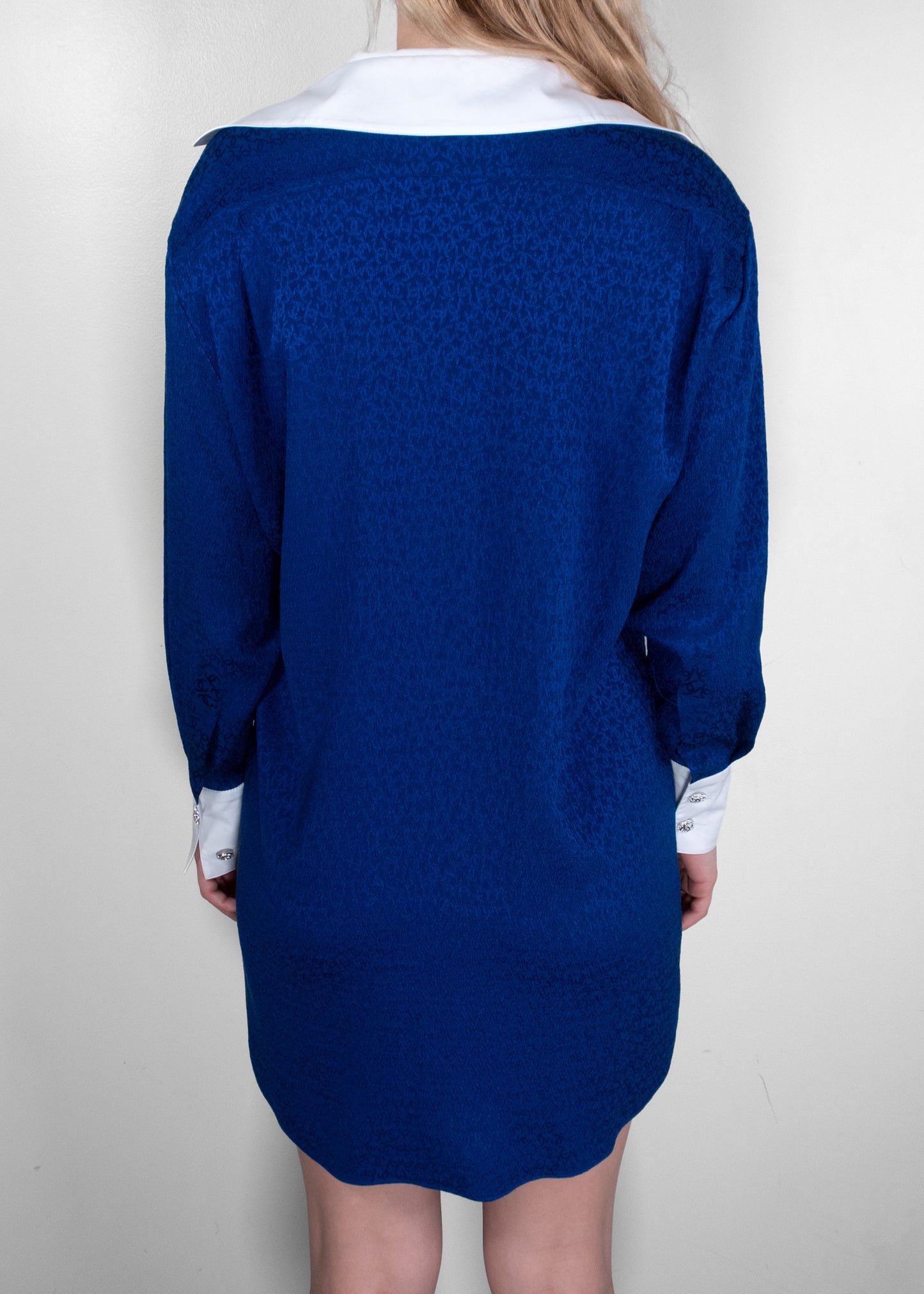Chanel Two-Tone Jacquard Shirtdress