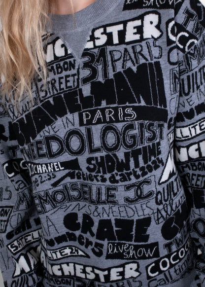 Chanel 2024 Printed Sweater