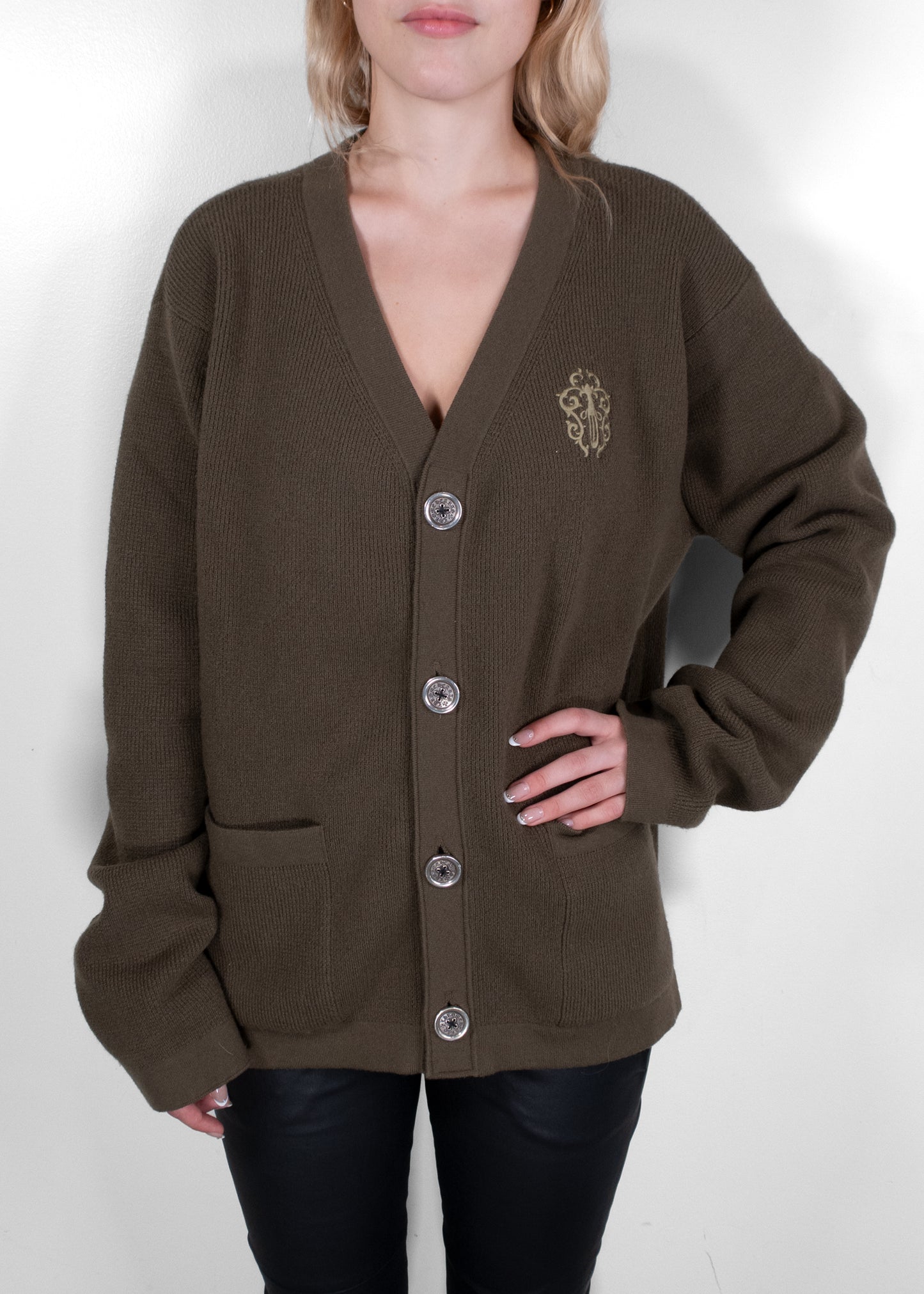 Chrome Hearts Thermal Cashmere Cardigan