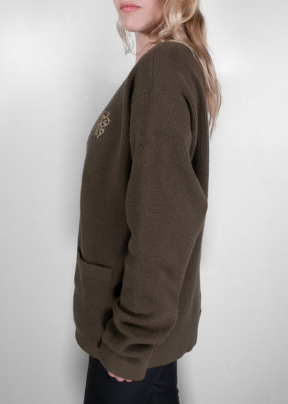 Chrome Hearts Thermal Cashmere Cardigan