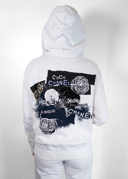 Chanel Coco Logo Cotton Hoodie