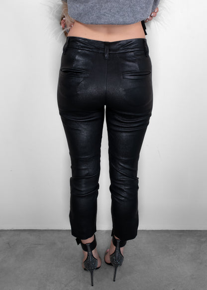 Brunello Cucinelli Stretch Nappa Leather Leggings