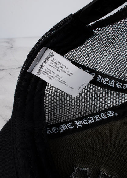 Chrome Hearts Triple Cross Leather Patch Hat