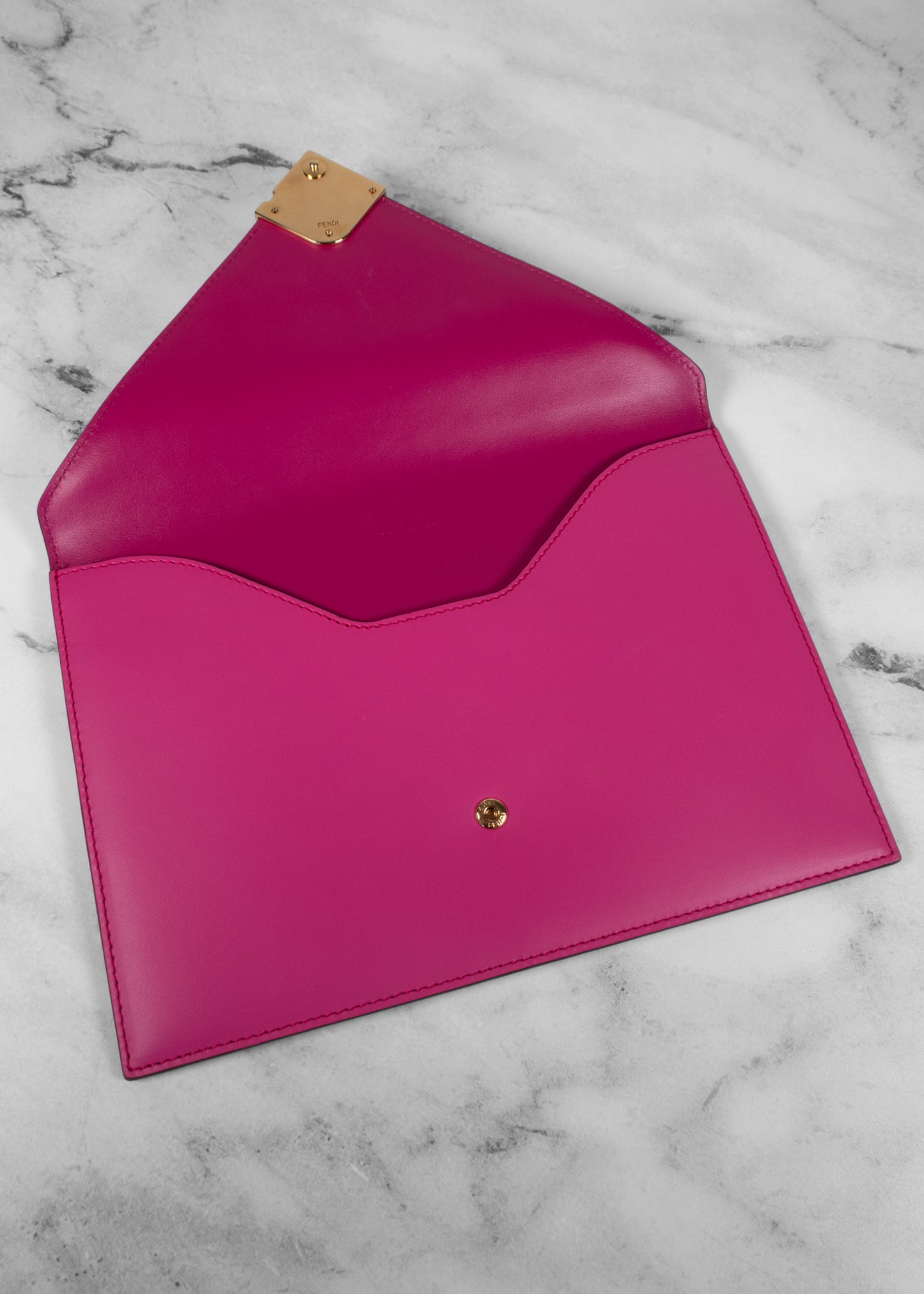 Fendi Leather Clutch 2023