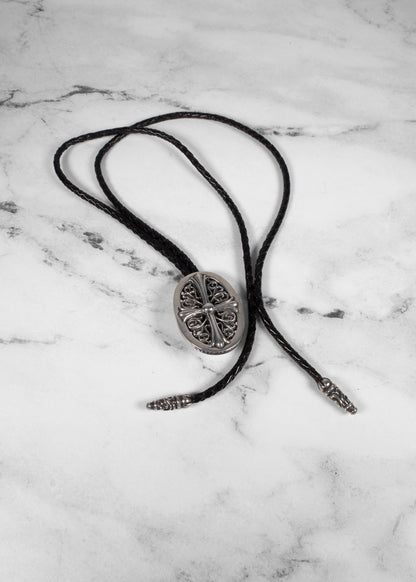 Chrome Hearts Oval Cross Bolo Tie