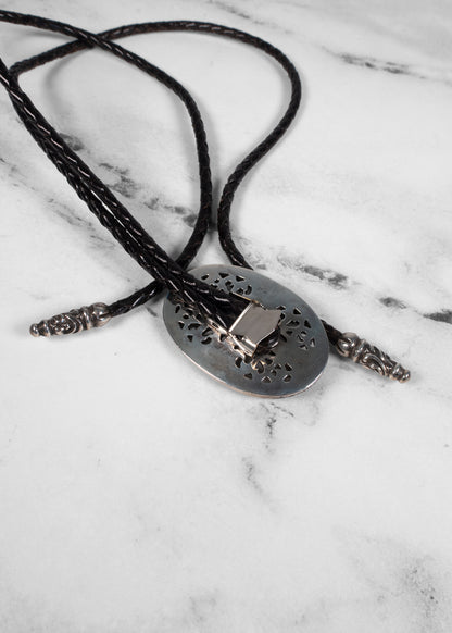 Chrome Hearts Oval Cross Bolo Tie