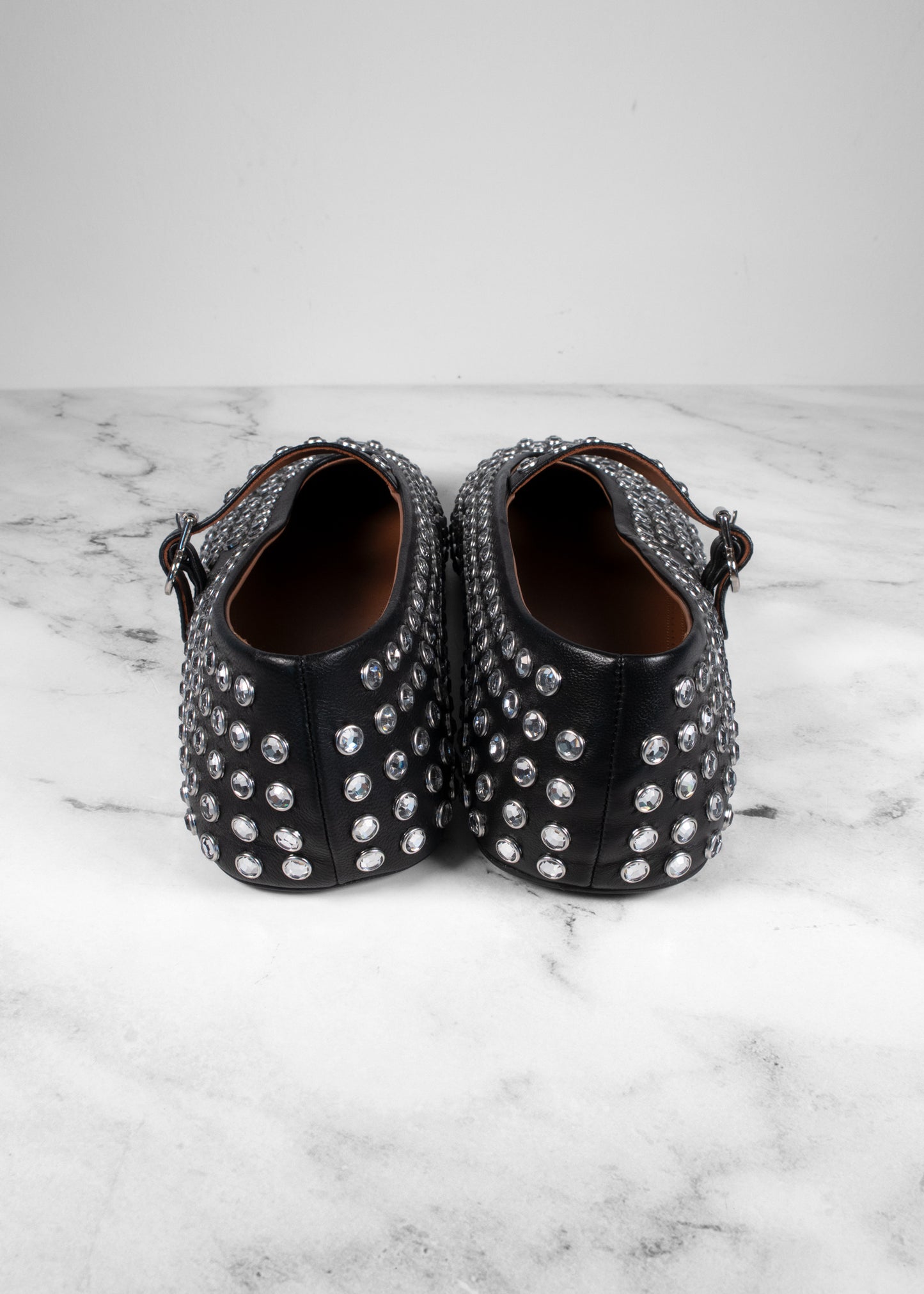 Alaïa Rhinestone Ballet Flats