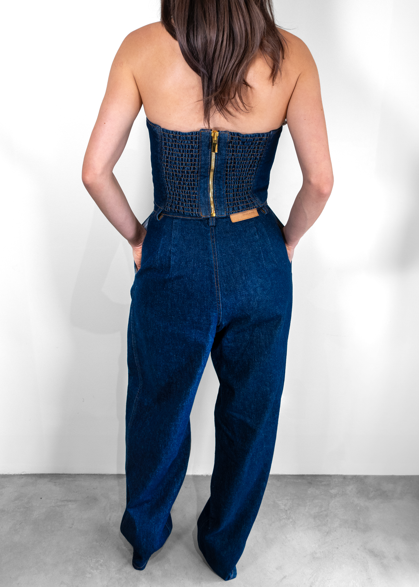 Magda Butrym Denim Set