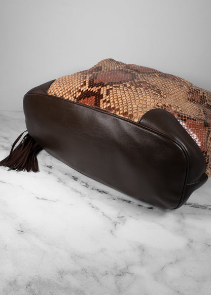 Gucci Python Eva Hobo