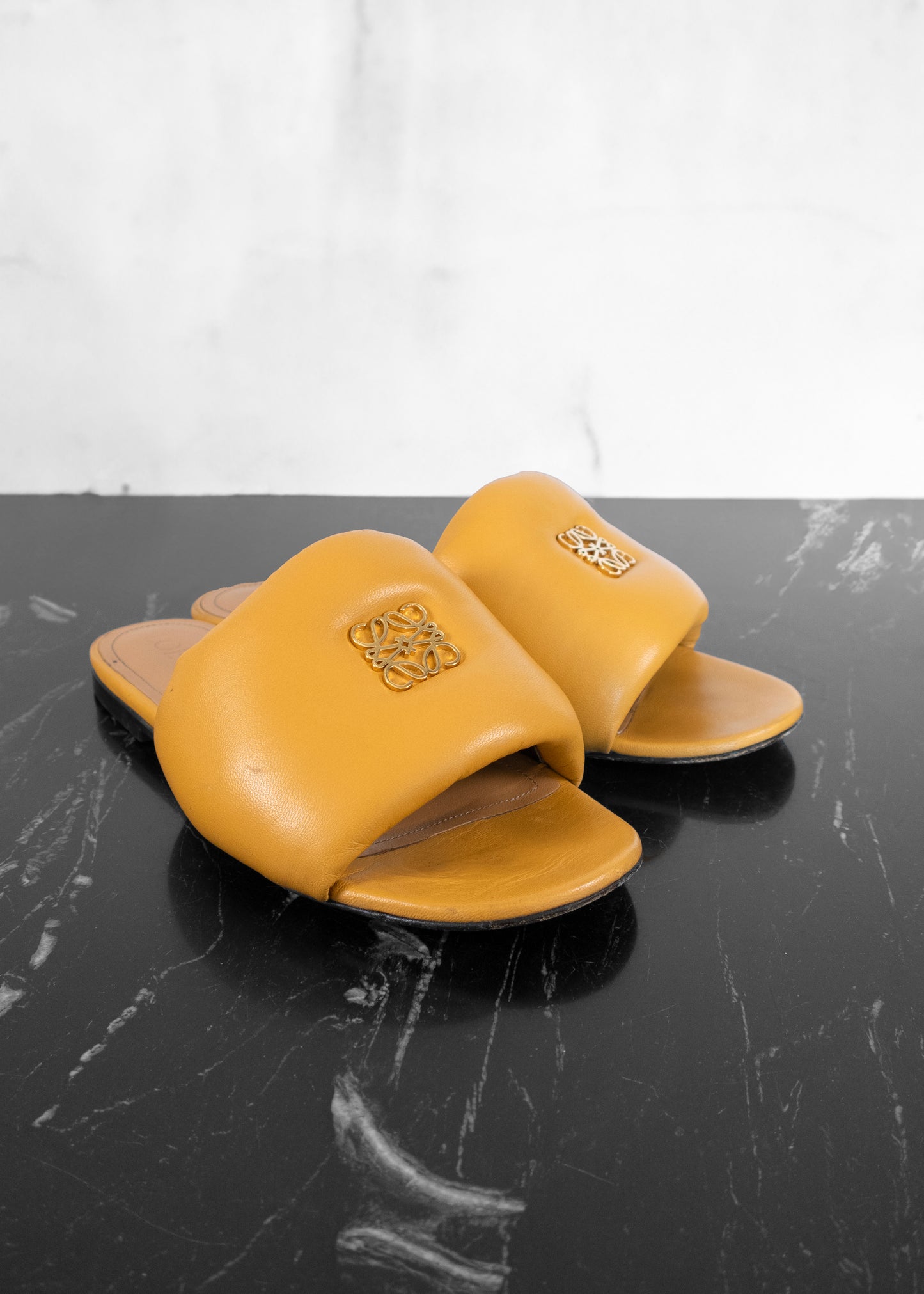 Loewe Anagram Slip-On Padded Slides