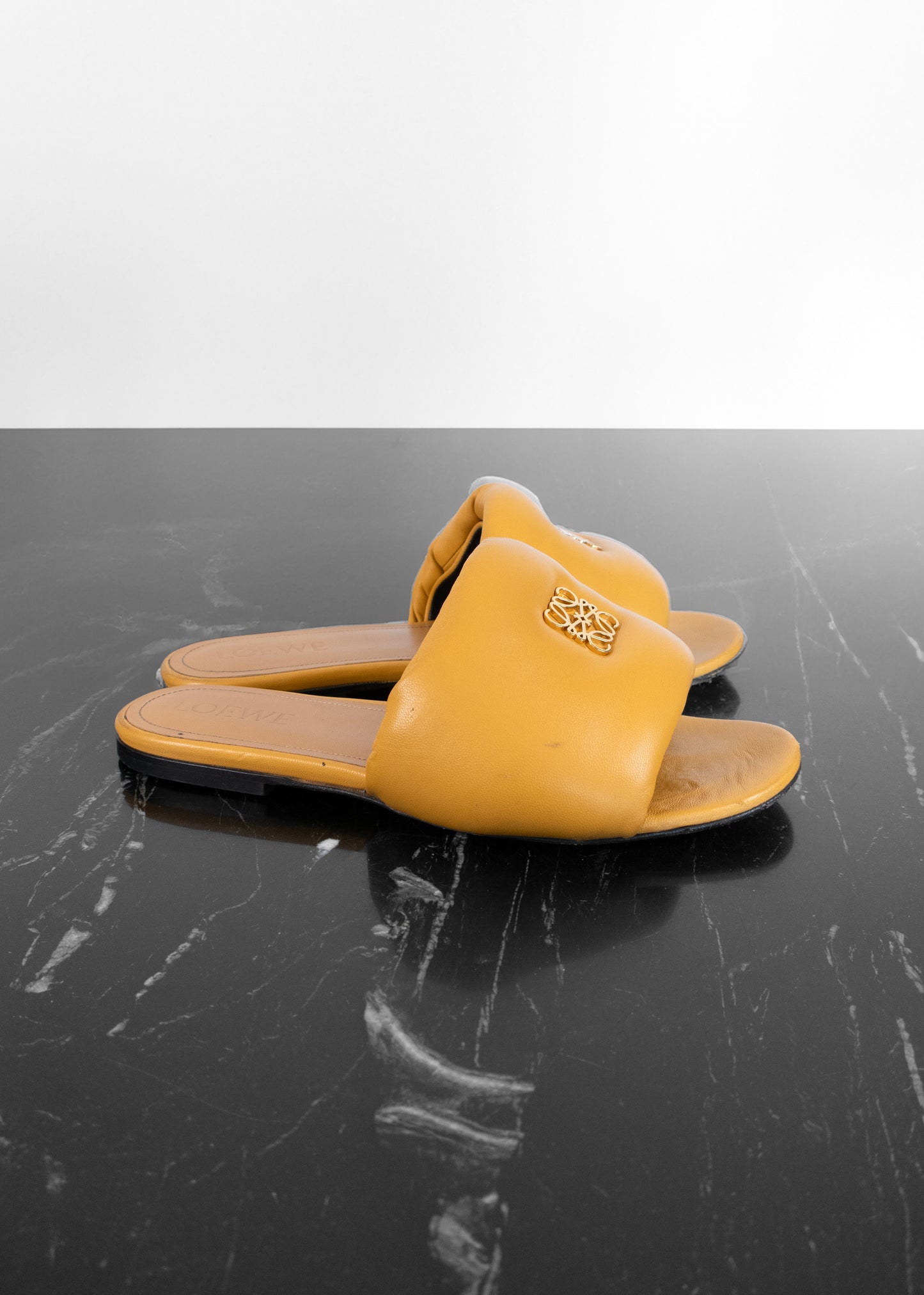 Loewe Anagram Slip-On Padded Slides