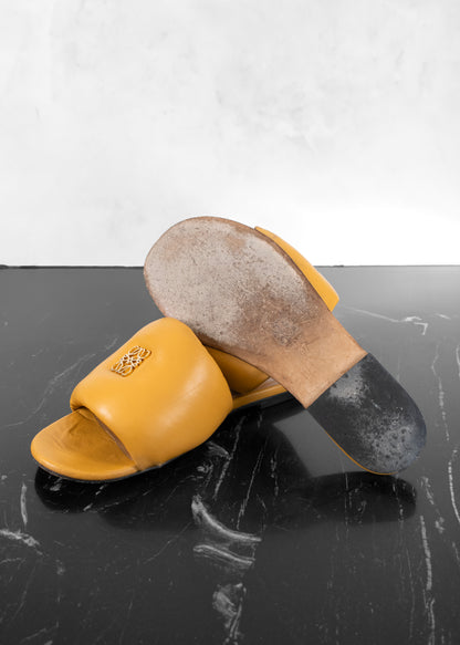 Loewe Anagram Slip-On Padded Slides