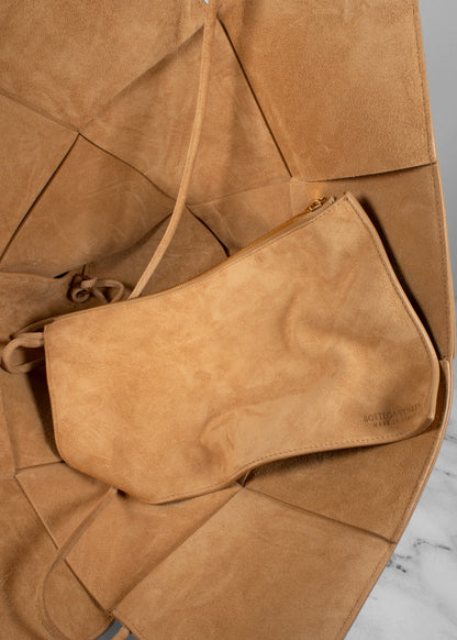 Bottega Veneta Suede Maxi Intrecciato Tote