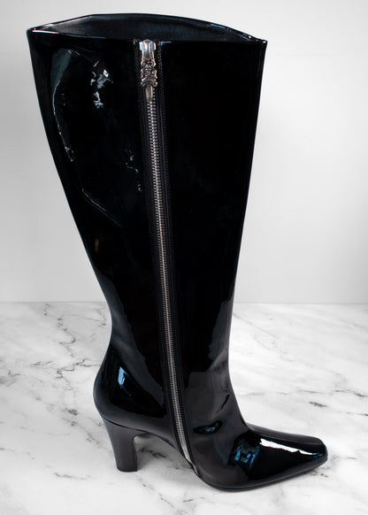 Chrome Hearts Patent Leather Boots