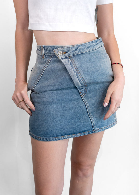 Loewe Denim Mini Skirt