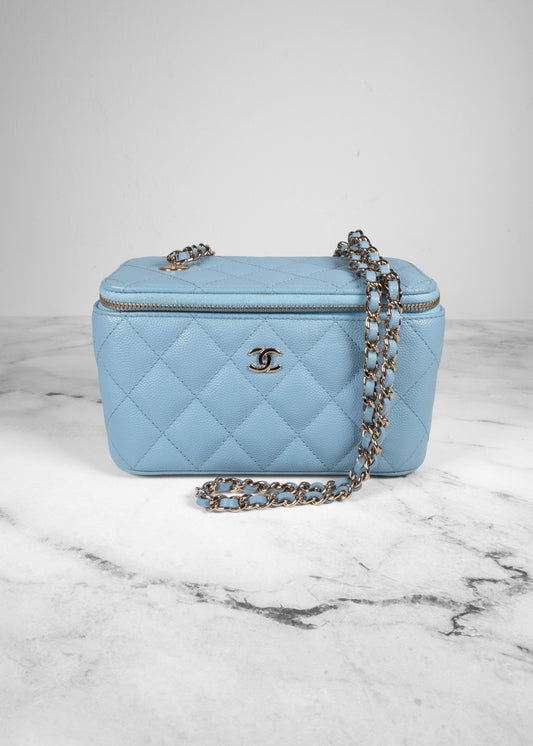 Chanel 2022 Celeste Small Trunk Bag