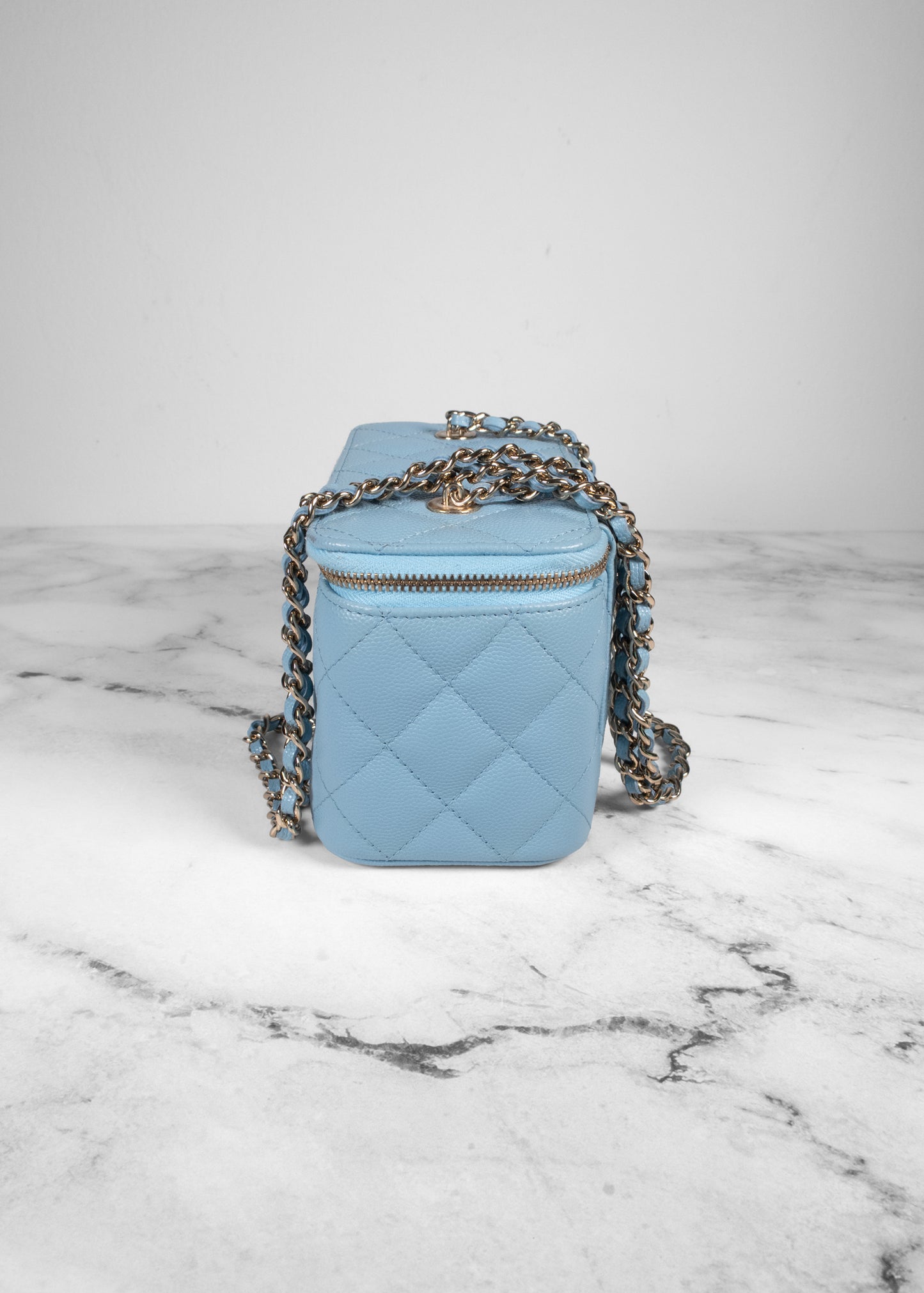 Chanel 2022 Celeste Small Trunk Bag