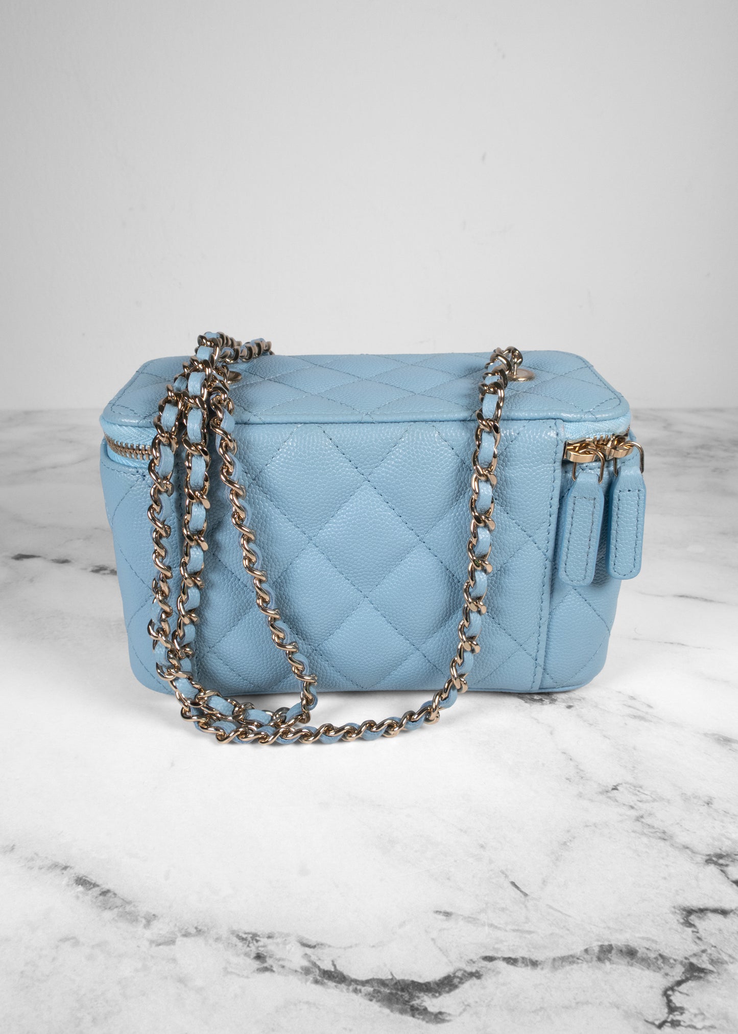 Chanel 2022 Celeste Small Trunk Bag
