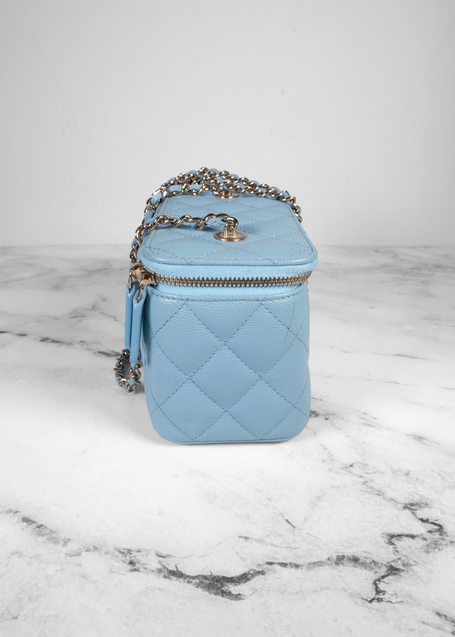 Chanel 2022 Celeste Small Trunk Bag