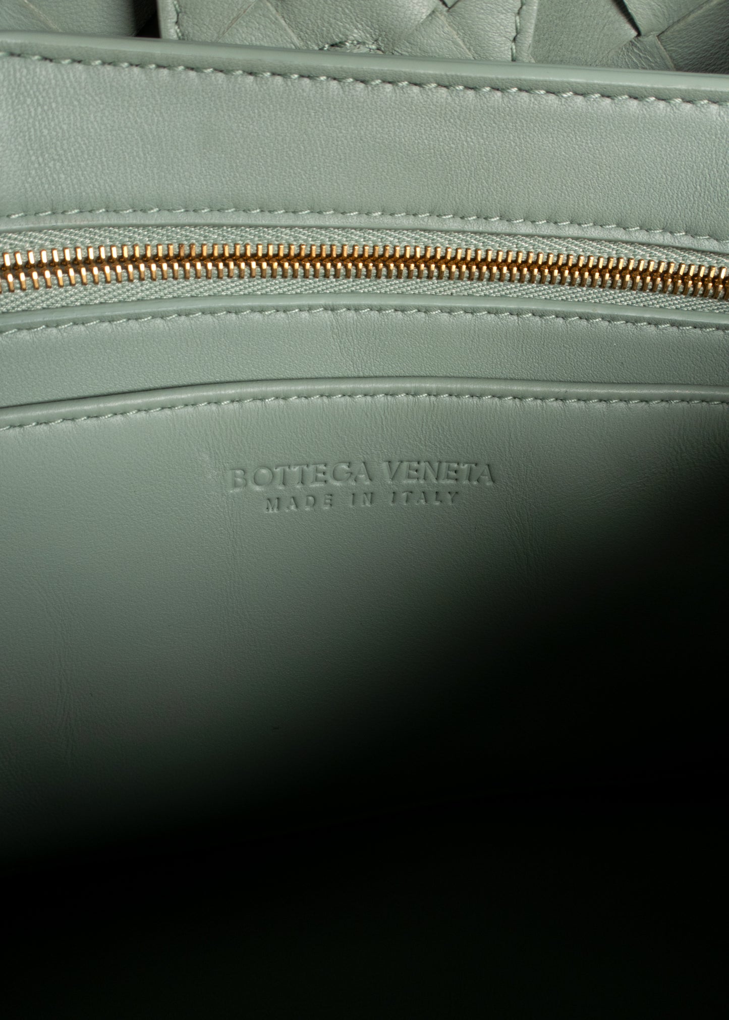 Bottega Veneta Small Andiamo Intrecciato Leather Shoulder Bag