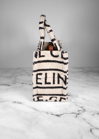 Celine Canvas All Over Shoulder Bag
