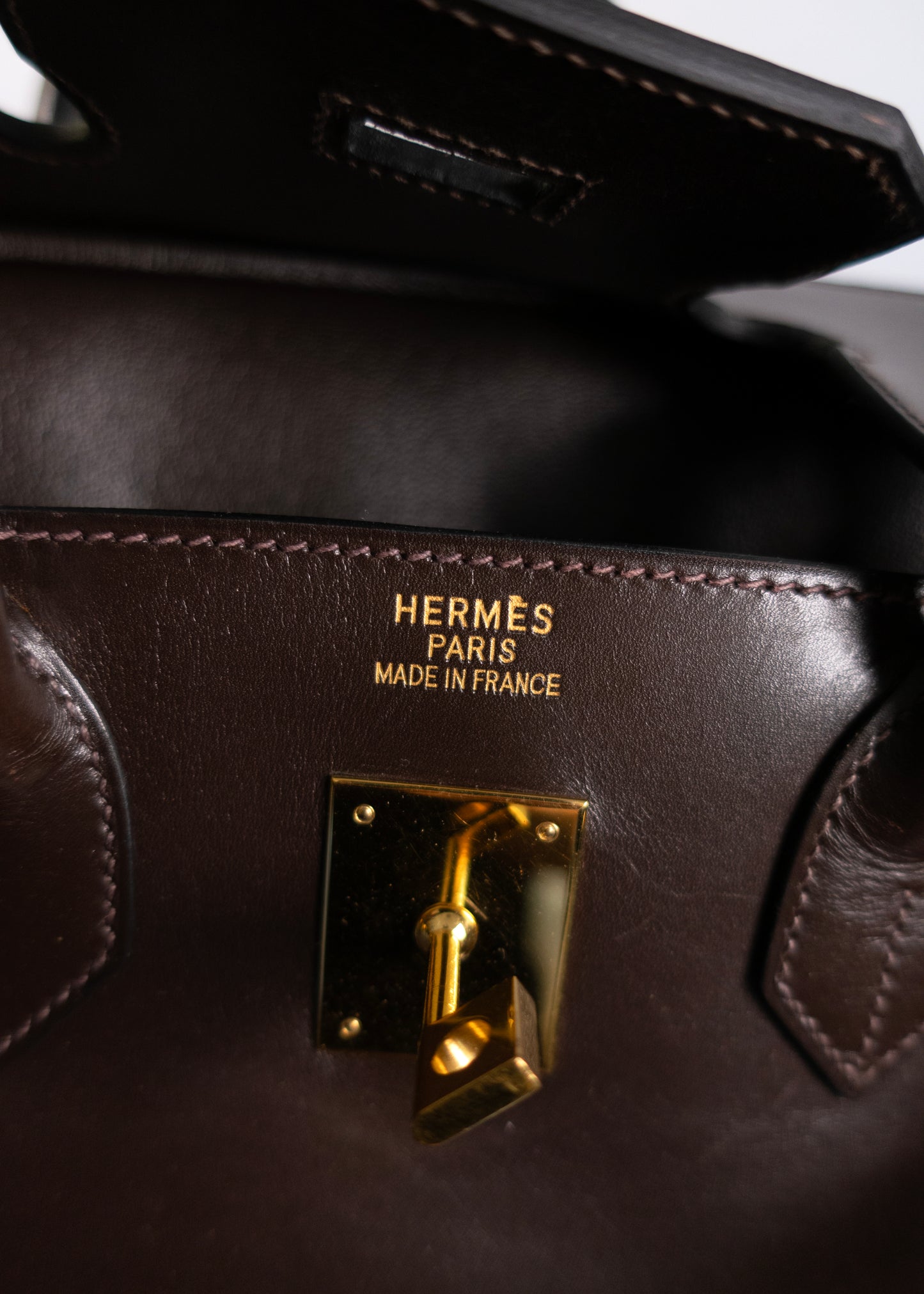 Hermès Birkin 35 Leather Handbag