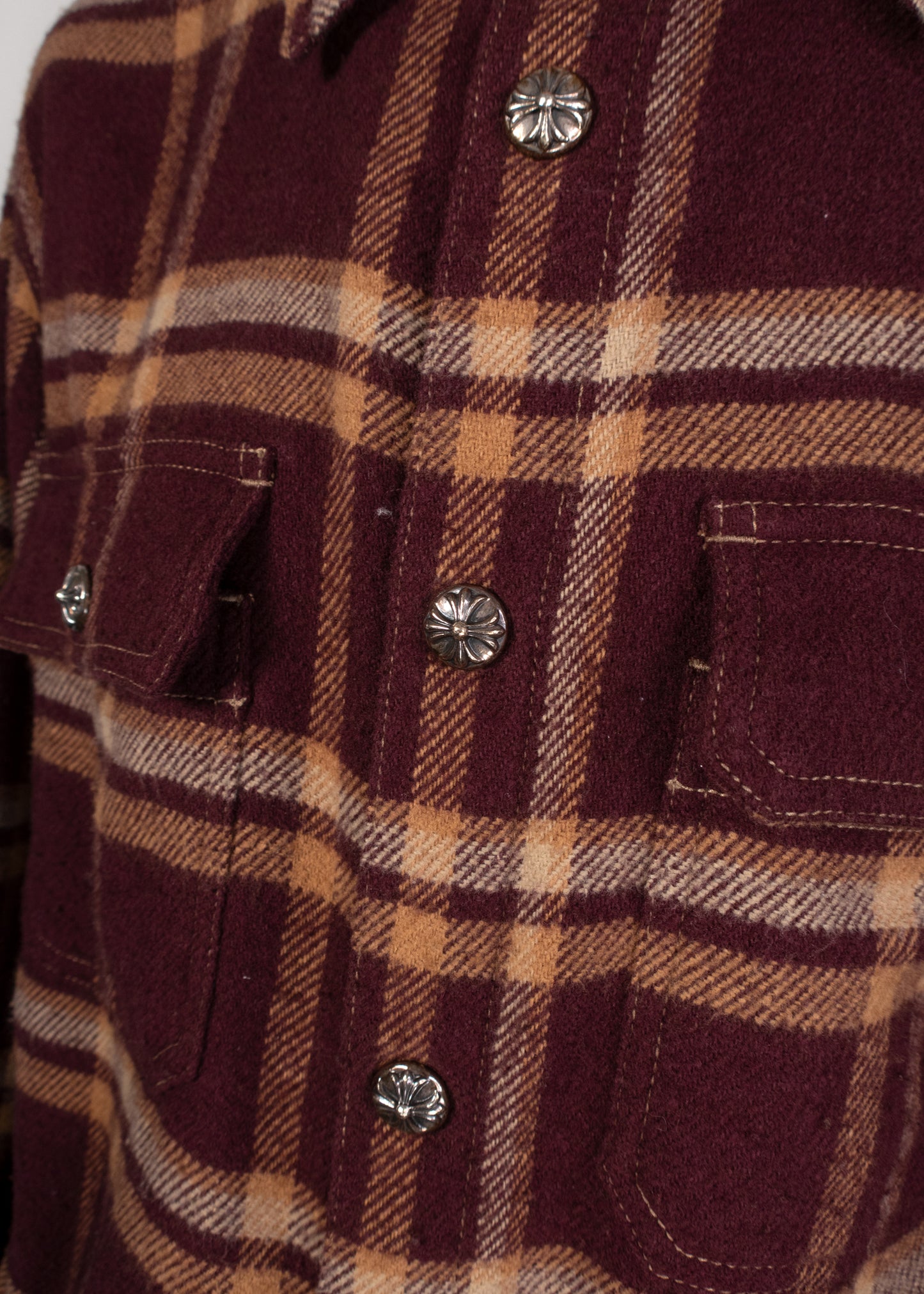 Chrome Hearts Flannel Button Up