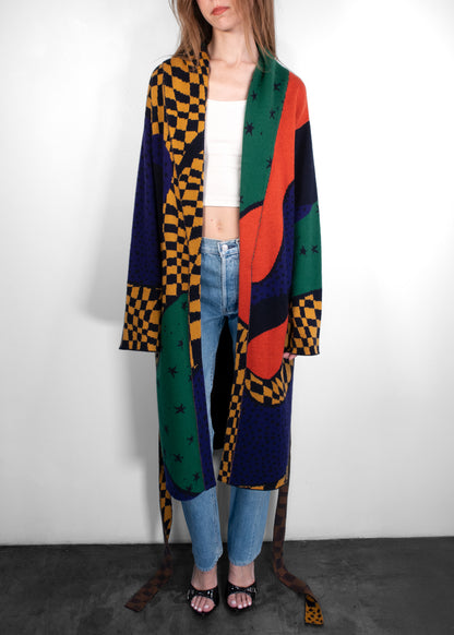 The Elder Statesman Game Night Robe