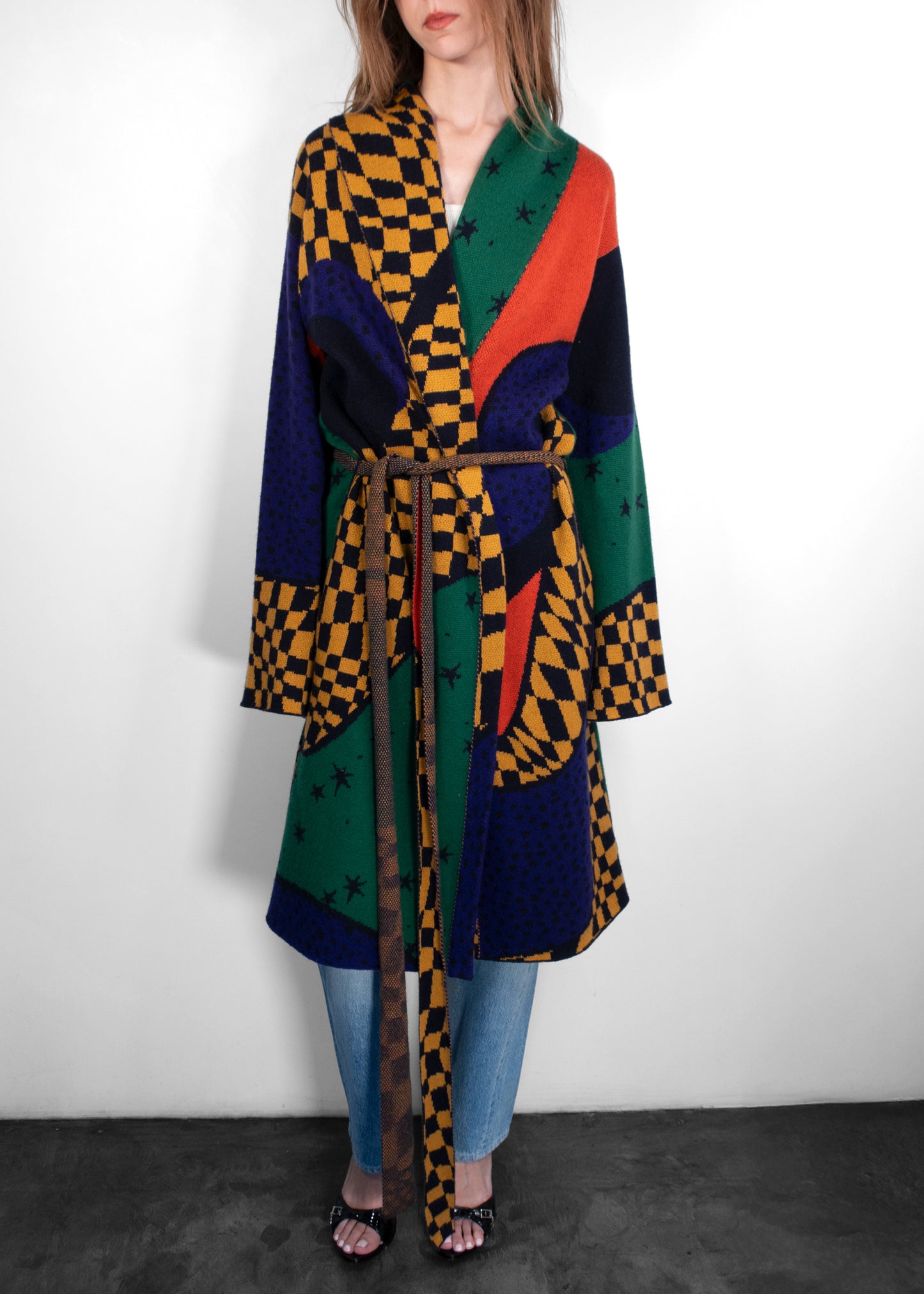 The Elder Statesman Game Night Robe