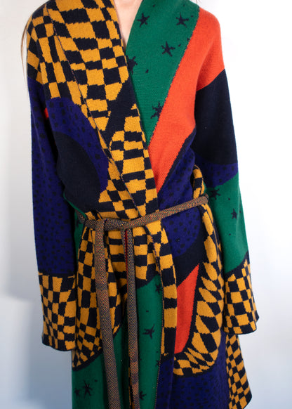 The Elder Statesman Game Night Robe