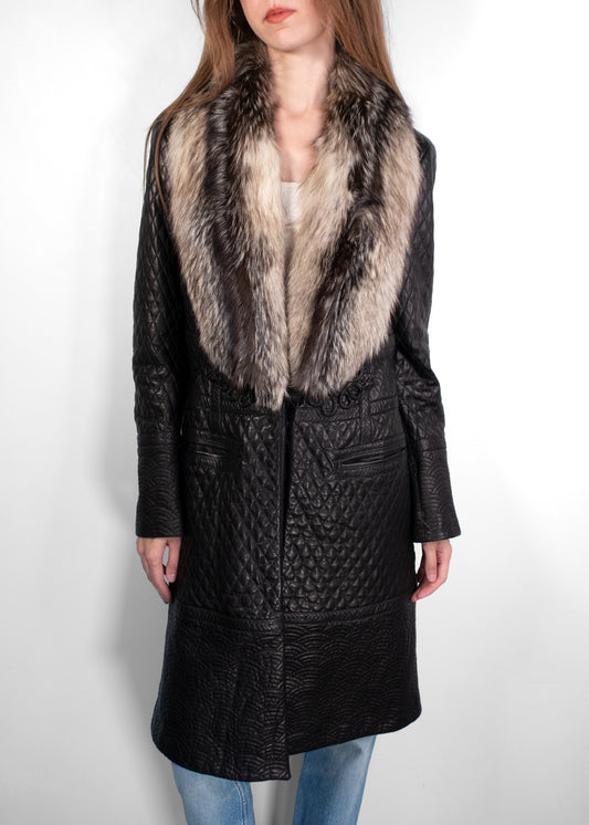 Roberto Cavalli Fur Lined Jacket