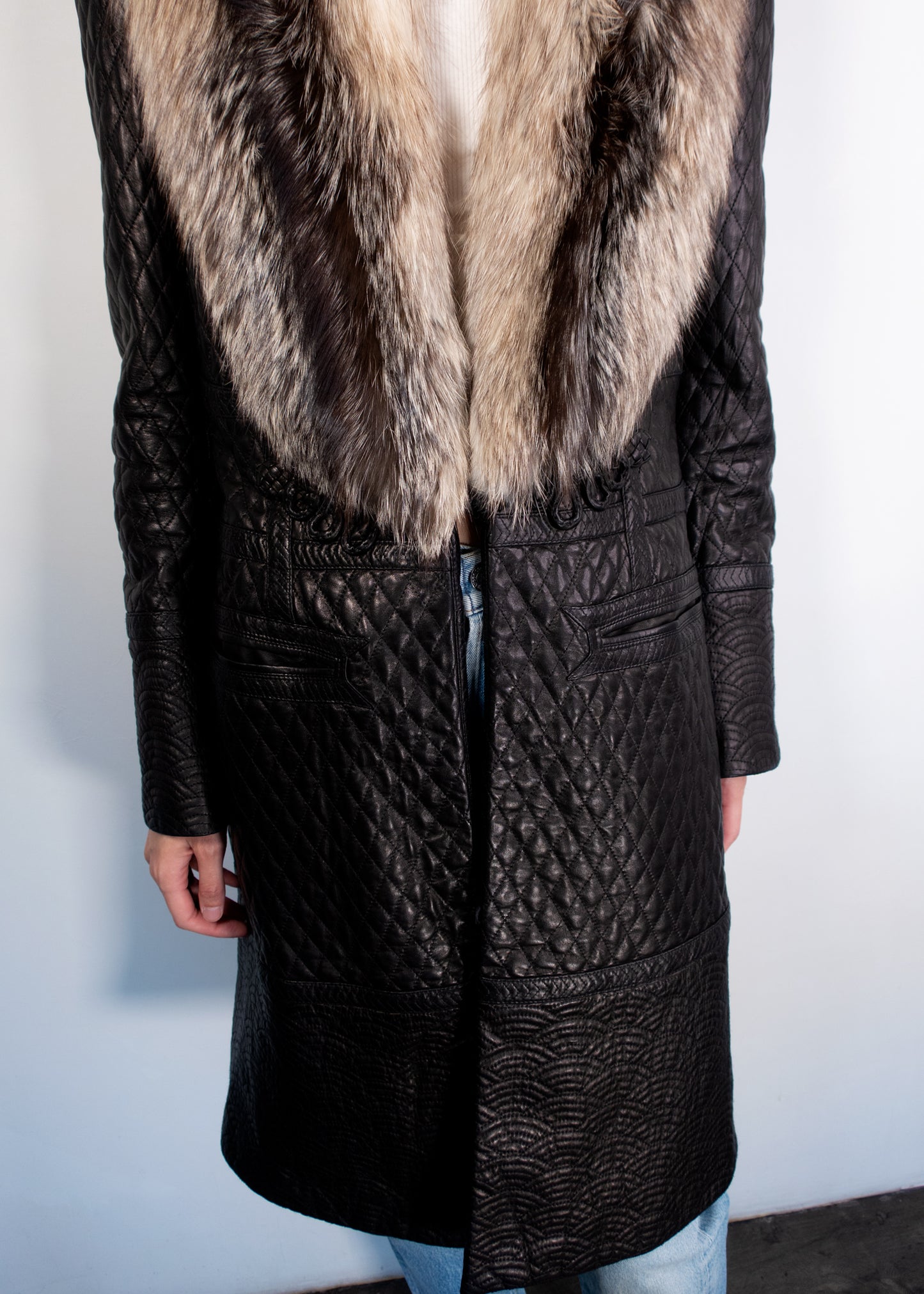Roberto Cavalli Fur Lined Jacket