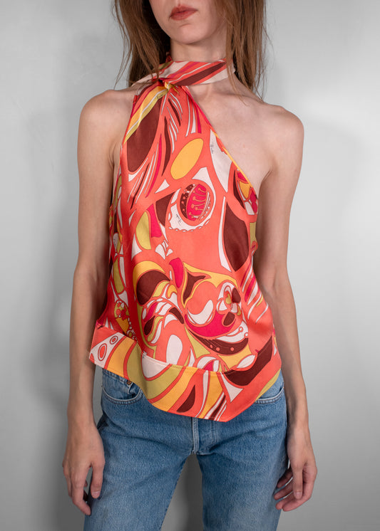 Emilio Pucci Halter Top