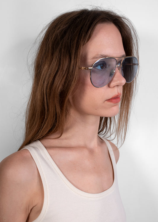 Chrome Hearts Aviator Sunglasses