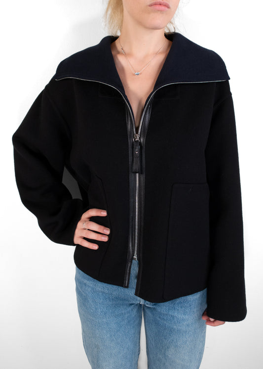 Hermès Cashmere Zip-Up Jacket