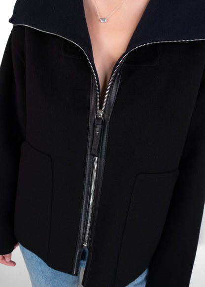 Hermès Cashmere Zip-Up Jacket