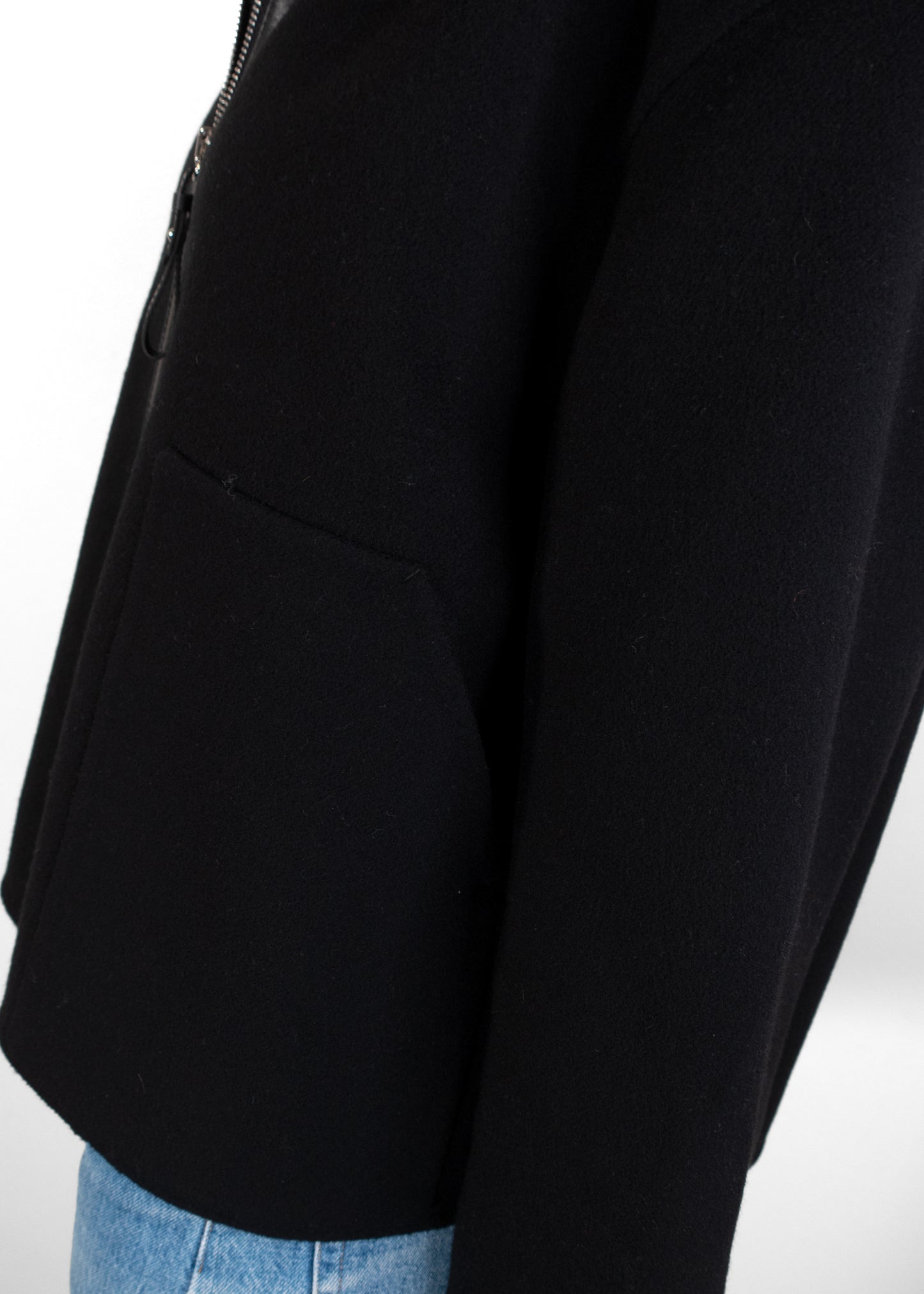 Hermès Cashmere Zip-Up Jacket