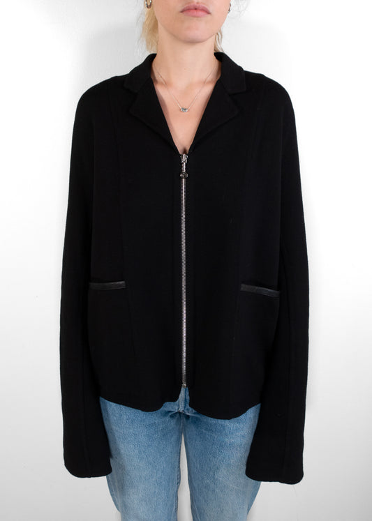 Hermès Cashmere Zipped Jacket
