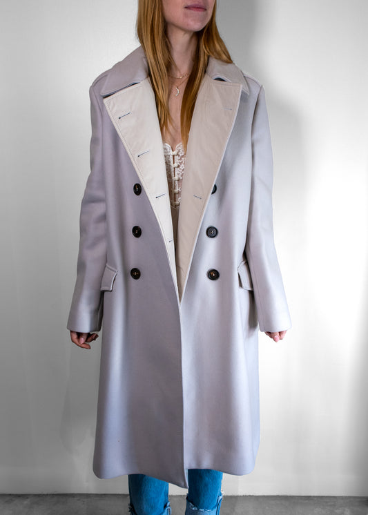 Brunello Cucinelli Double-Breasted Long-Sleeved Coat